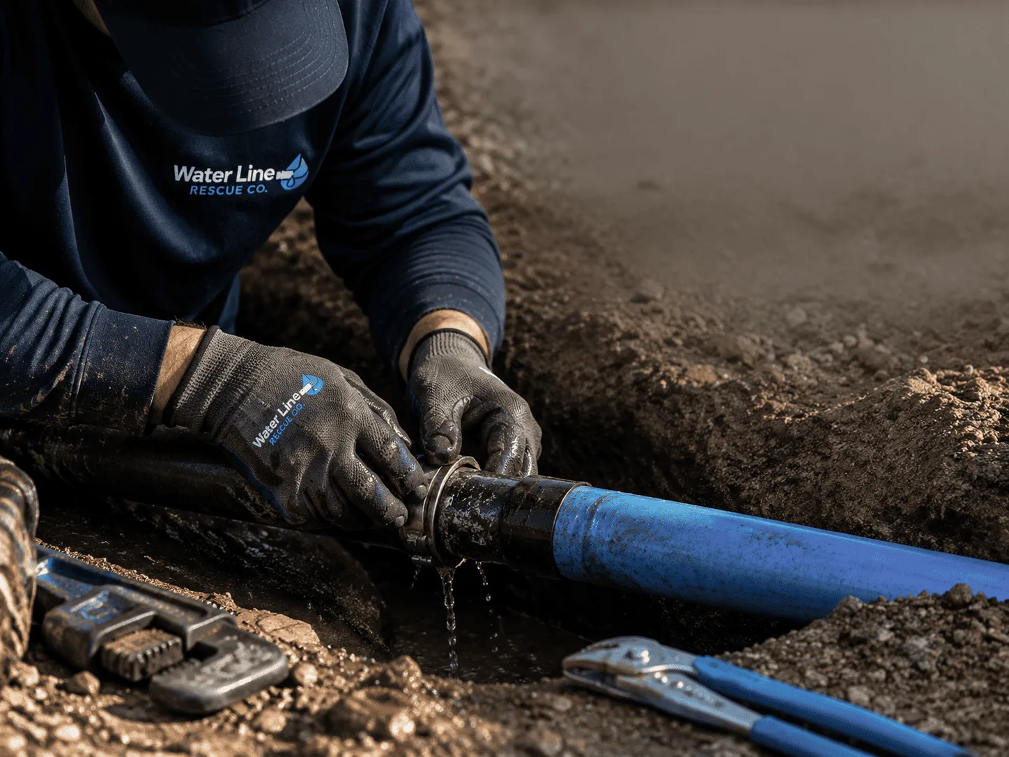 Why choose Water Line Repair in Olmitz, KS